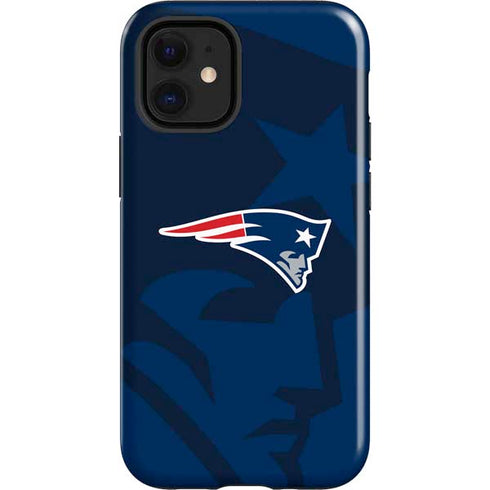NFL New England Patriots Double Vision iPhone 12 Mini Impact Case