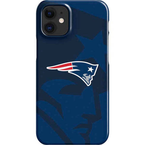 NFL New England Patriots Double Vision iPhone 12 Mini Lite Case