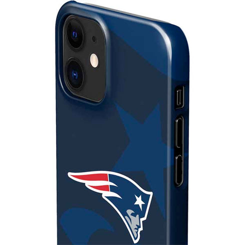 NFL New England Patriots Double Vision iPhone 12 Mini Lite Case