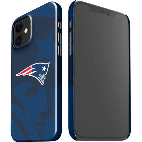 NFL New England Patriots Double Vision iPhone 12 Mini Lite Case