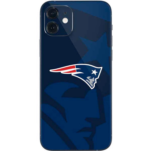 NFL New England Patriots Double Vision iPhone 12 Mini Skin