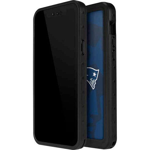 NFL New England Patriots Double Vision iPhone 12 Pro Waterproof Case