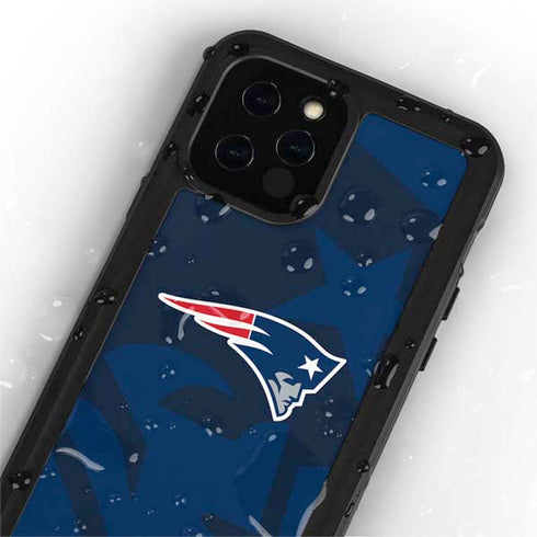 NFL New England Patriots Double Vision iPhone 12 Pro Waterproof Case