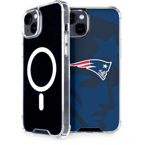 NFL New England Patriots Double Vision iPhone 13 MagSafe Case
