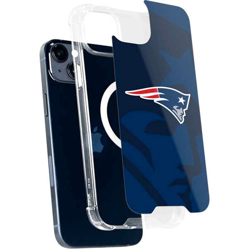 NFL New England Patriots Double Vision iPhone 13 MagSafe Case