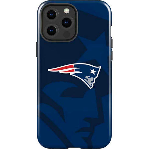 NFL New England Patriots Double Vision iPhone 13 Pro Max Impact Case