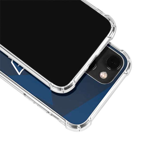 NFL New England Patriots Double Vision iPhone 14 Clear Case