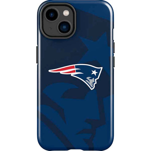 NFL New England Patriots Double Vision iPhone 15 Plus Impact Case