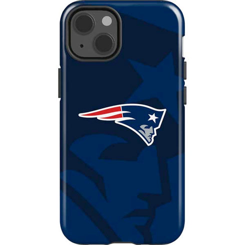 NFL New England Patriots Double Vision iPhone 14 Impact Case