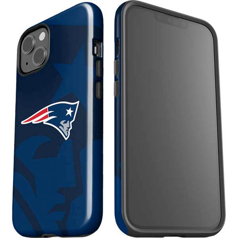 NFL New England Patriots Double Vision iPhone 14 Impact Case