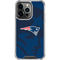 NFL New England Patriots Double Vision iPhone 14 Pro Clear Case