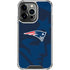 NFL New England Patriots Double Vision iPhone 15 Pro Clear Case