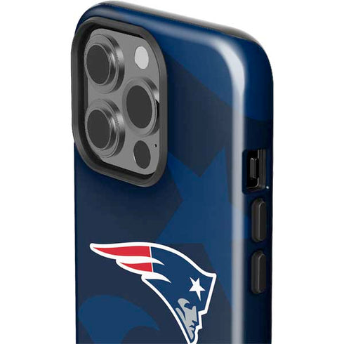 NFL New England Patriots Double Vision iPhone 14 Pro Impact Case