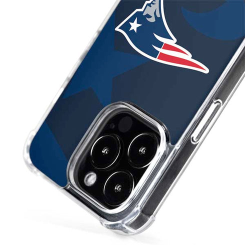 NFL New England Patriots Double Vision iPhone 15 Pro MagSafe Case