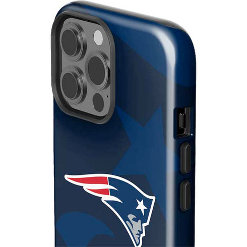 NFL New England Patriots Double Vision iPhone 14 Pro Max Impact Case