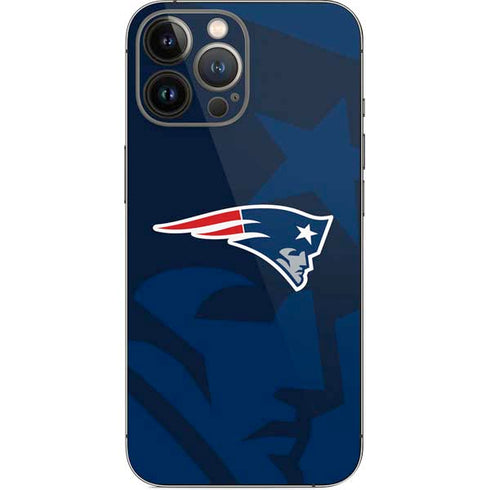 NFL New England Patriots Double Vision iPhone 14 Pro Max Skin