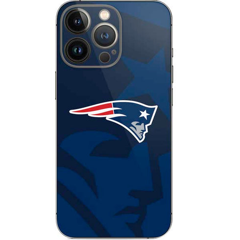 NFL New England Patriots Double Vision iPhone 14 Pro Skin