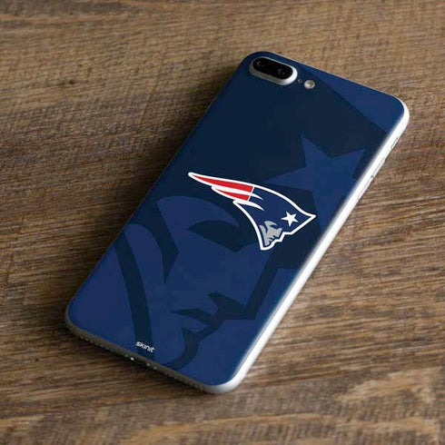 NFL New England Patriots Double Vision iPhone 7 Plus Skin