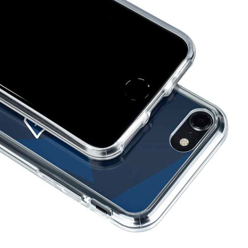 NFL New England Patriots Double Vision iPhone SE (2nd & 3rd Gen) Clear Case