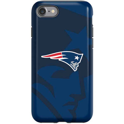 NFL New England Patriots Double Vision iPhone SE (2nd & 3rd Gen) Pro Case
