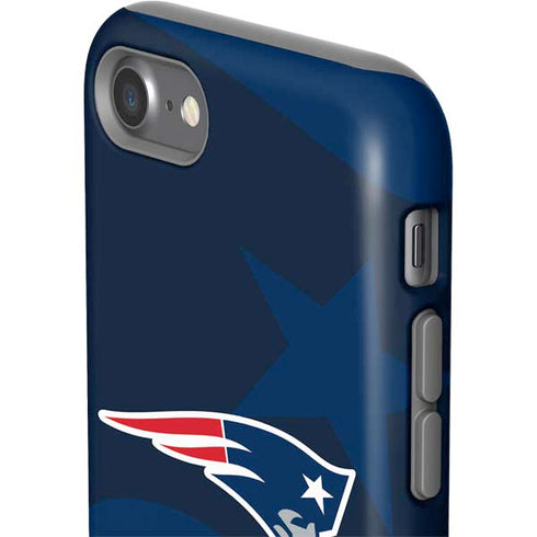 NFL New England Patriots Double Vision iPhone SE (2nd & 3rd Gen) Pro Case