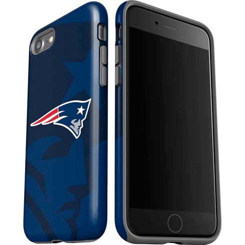 NFL New England Patriots Double Vision iPhone SE (2nd & 3rd Gen) Pro Case