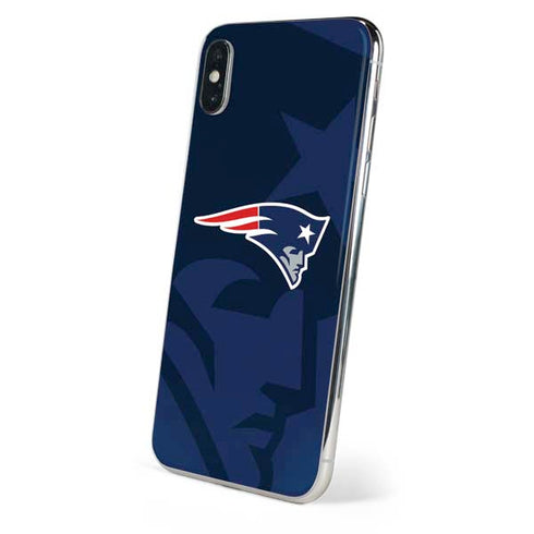 NFL New England Patriots Double Vision iPhone XS Skin