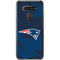NFL New England Patriots Double Vision LG K51/Q51 Clear Case