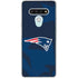NFL New England Patriots Double Vision LG Stylo 6 Clear Case