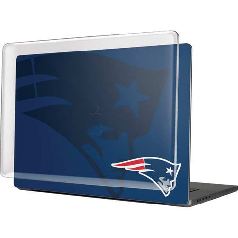 NFL New England Patriots Double Vision MacBook Pro 16in (2021-25) Case plus Skin