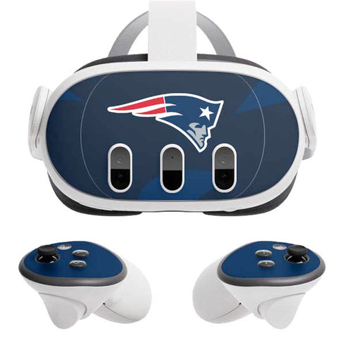 NFL New England Patriots Double Vision Meta Quest 3 Skin