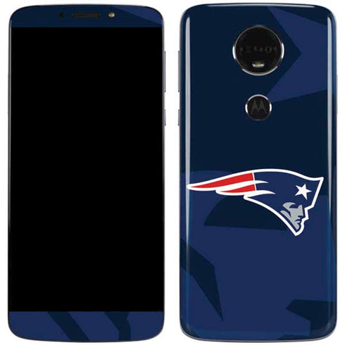 NFL New England Patriots Double Vision Moto E5 Plus Skin