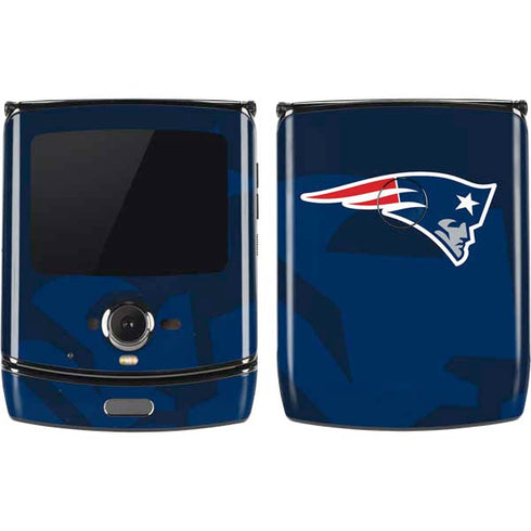 NFL New England Patriots Double Vision Motorola RAZR Skin