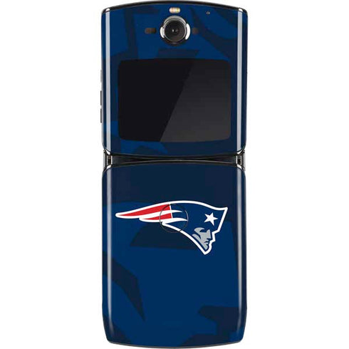 NFL New England Patriots Double Vision Motorola RAZR Skin