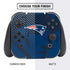 NFL New England Patriots Double Vision Nintendo Switch Bundle Skin