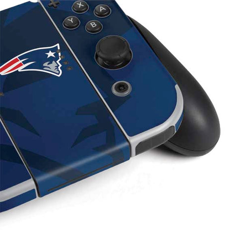 NFL New England Patriots Double Vision Nintendo Switch OLED (2021) Skin