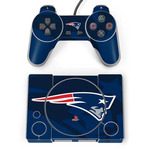 NFL New England Patriots Double Vision PlayStation Classic Bundle Skin