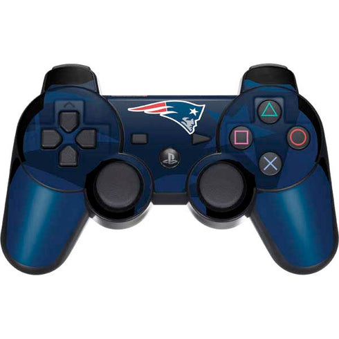 NFL New England Patriots Double Vision PS3 Dual Shock wireless controller Skin