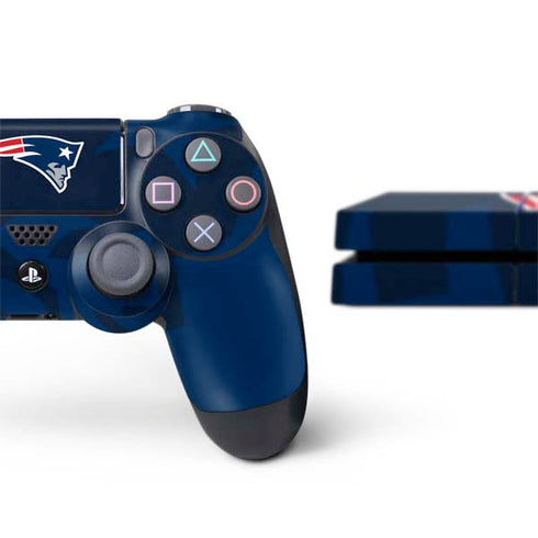 NFL New England Patriots Double Vision PS4 Console and Controller Bundle Skin