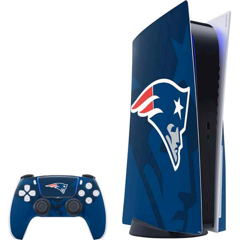 NFL New England Patriots Double Vision PS5 Bundle Skin