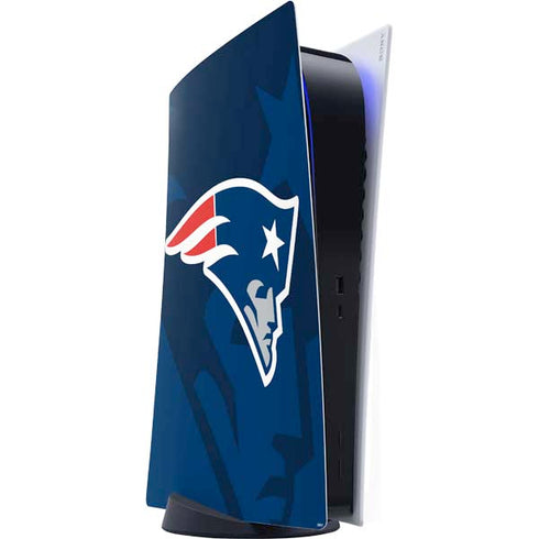 NFL New England Patriots Double Vision PS5 Digital Edition Console Skin