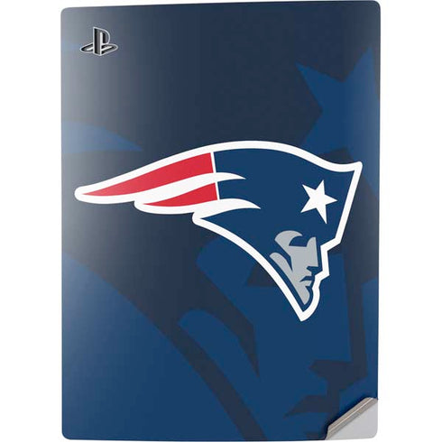 NFL New England Patriots Double Vision PS5 Digital Edition Console Skin