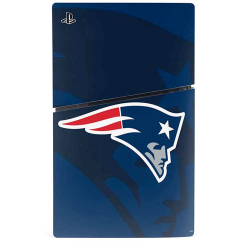 NFL New England Patriots Double Vision PS5 Slim Disk Console Skin