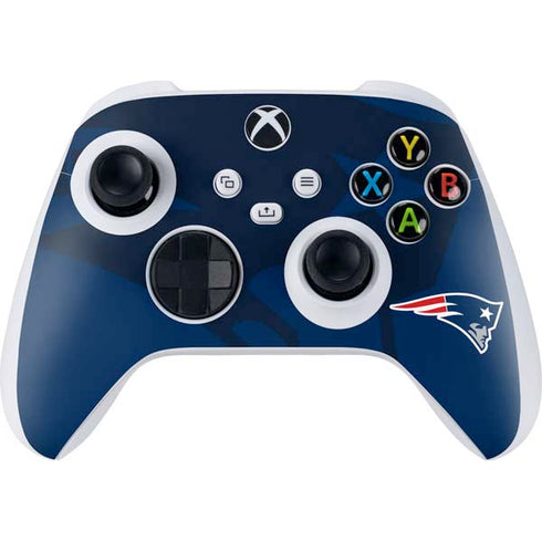 NFL New England Patriots Double Vision Xbox Series S Controller Skin