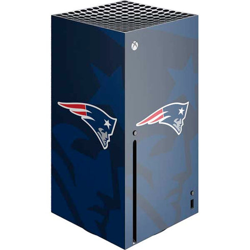 NFL New England Patriots Double Vision Xbox Series X Console Skin