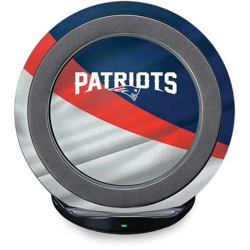 NFL New England Patriots Fast Charge Wireless Charging Stand Skin
