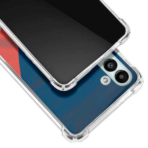 NFL New England Patriots Galaxy A13 5G Clear Case