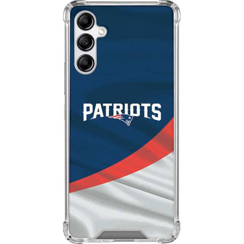 NFL New England Patriots Galaxy A14 5G Clear Case