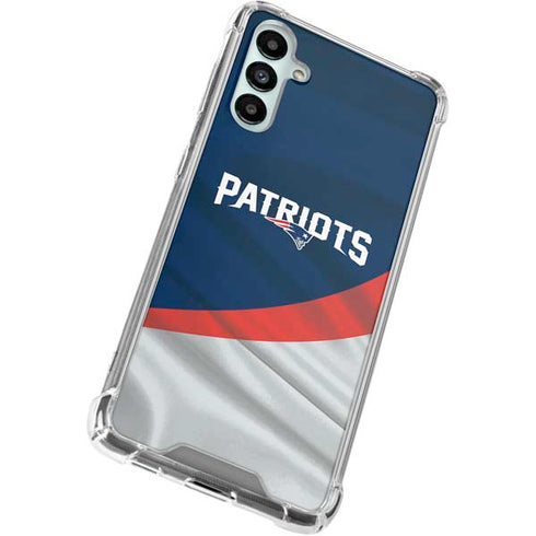 NFL New England Patriots Galaxy A15 5G Clear Case