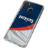 NFL New England Patriots Galaxy A21 Clear Case